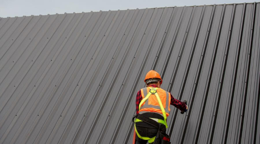 Professional metal roof installation services in Fort Hill, PA